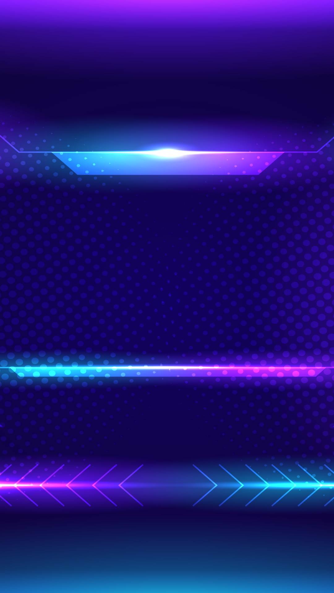 流媒体, 玩家, 光, 紫色的, Azure 壁纸 1080x1920 允许