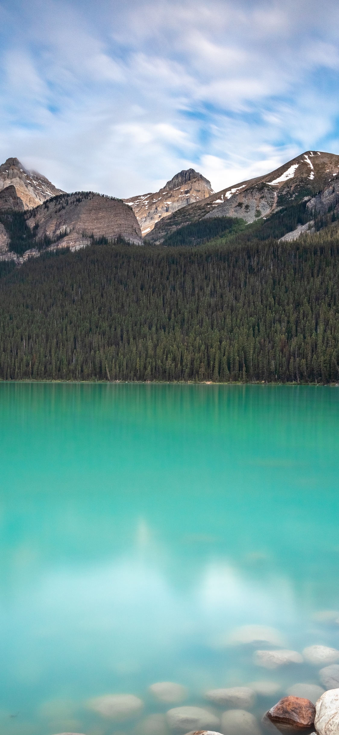 Lake Louise, Lago, Banff, Montaña, Cuerpo de Agua. Wallpaper in 1125x2436 Resolution