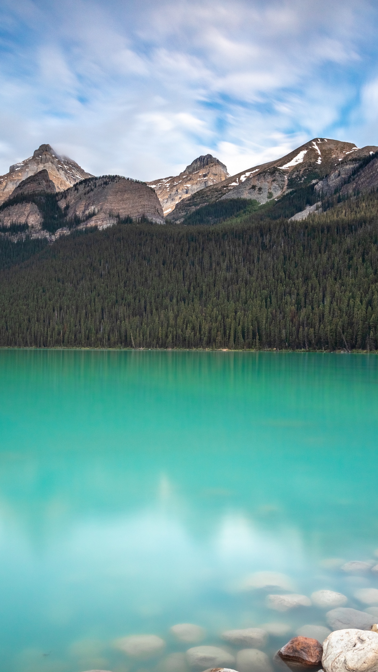 Lake Louise, Lago, Banff, Montaña, Cuerpo de Agua. Wallpaper in 1440x2560 Resolution