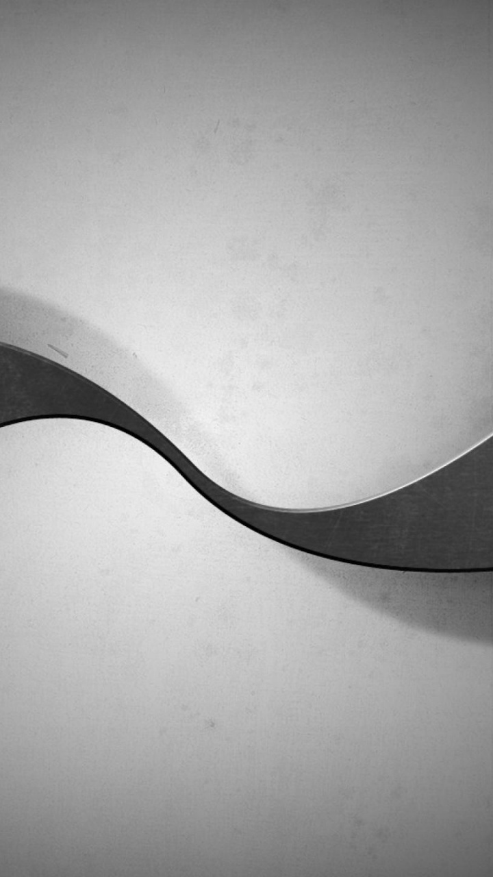 Abstrakte Schwarz-Weiß-Malerei. Wallpaper in 720x1280 Resolution