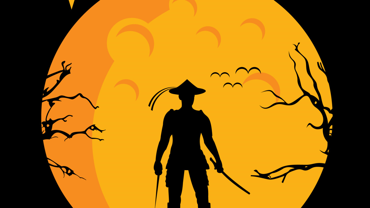 Orange, Graphics, Colored, Design, World. Wallpaper in 1280x720 Resolution