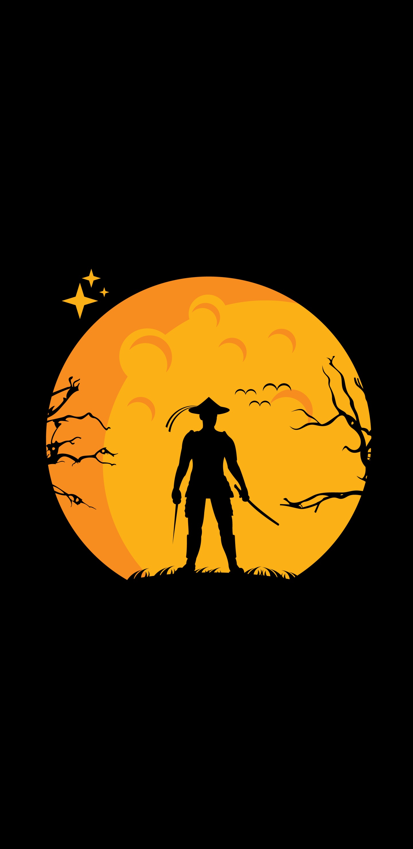 Orange, Graphique, Color, Conception, Les Gens Dans la Nature. Wallpaper in 1440x2960 Resolution