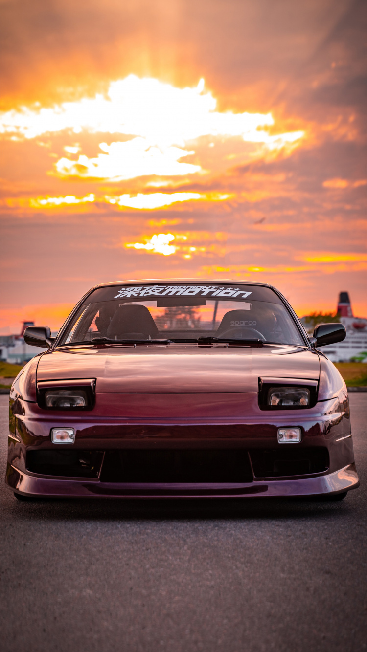 Cars, Nissan 240SX, Nissan, Nissan 180SX, Mazda RX-7. Wallpaper in 750x1334 Resolution