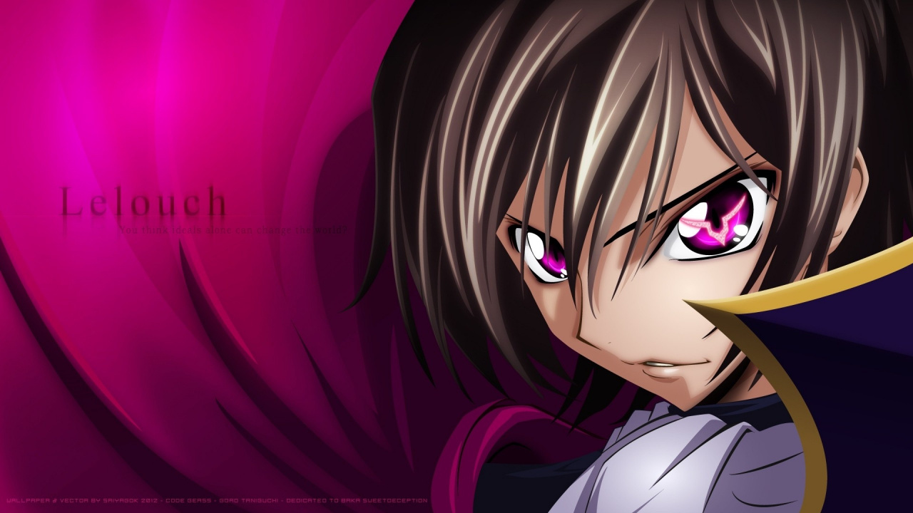 Brown Haired Male Anime Character. Wallpaper in 1280x720 Resolution