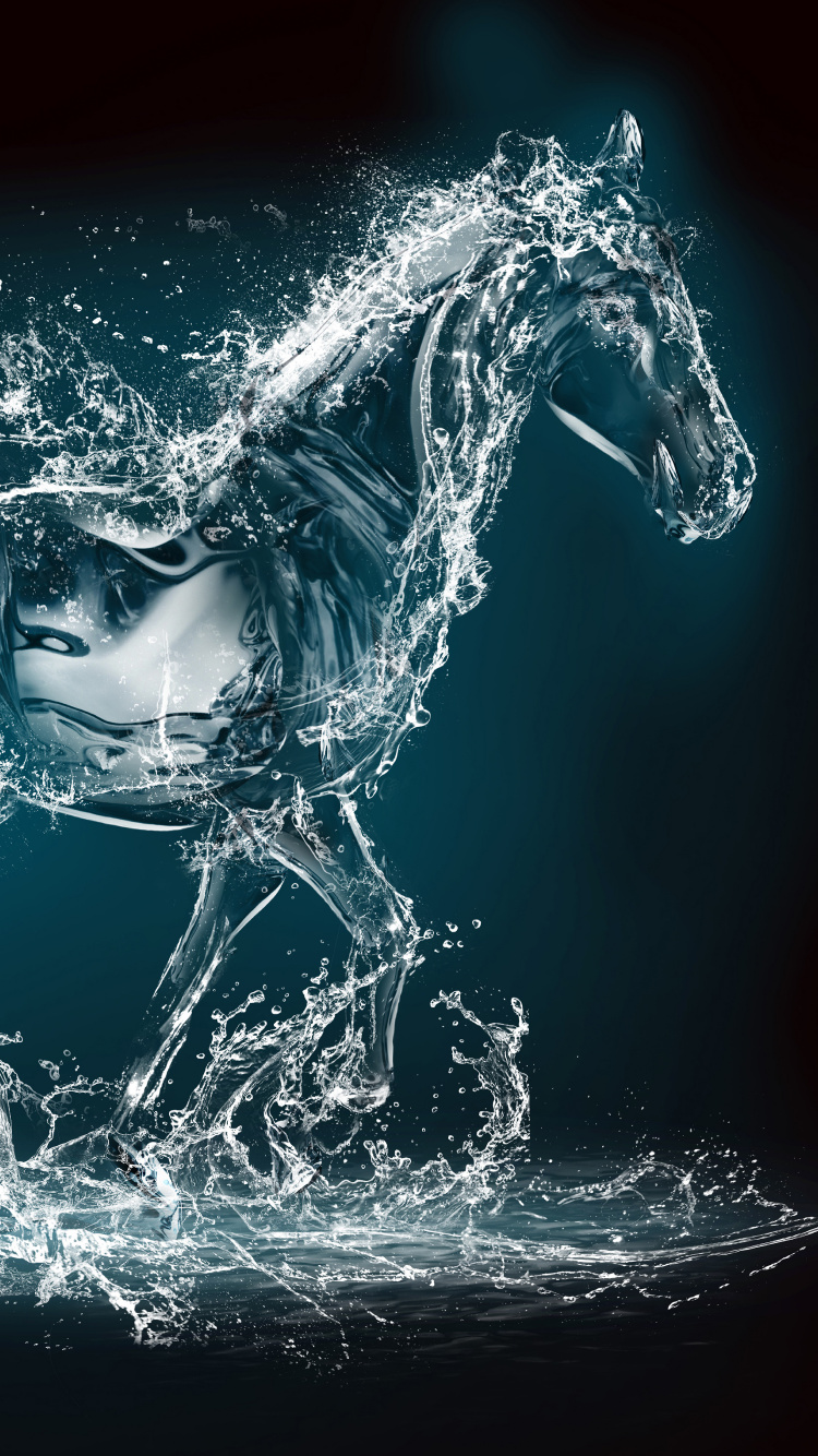 Peinture Abstraite Blanche et Noire. Wallpaper in 750x1334 Resolution