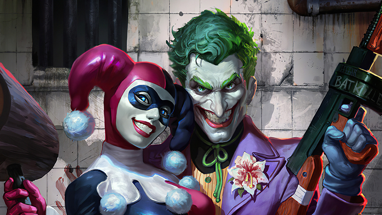 Joker de Harley Quinn, Harley Quinn, Riddler, Supervillano, dc Comics. Wallpaper in 1280x720 Resolution