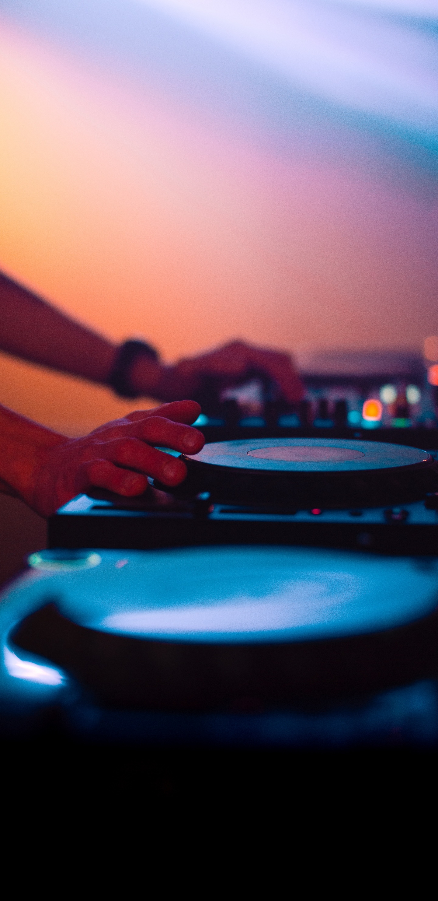 Blue, Lumière, Soir, Eau, Horizon. Wallpaper in 1440x2960 Resolution