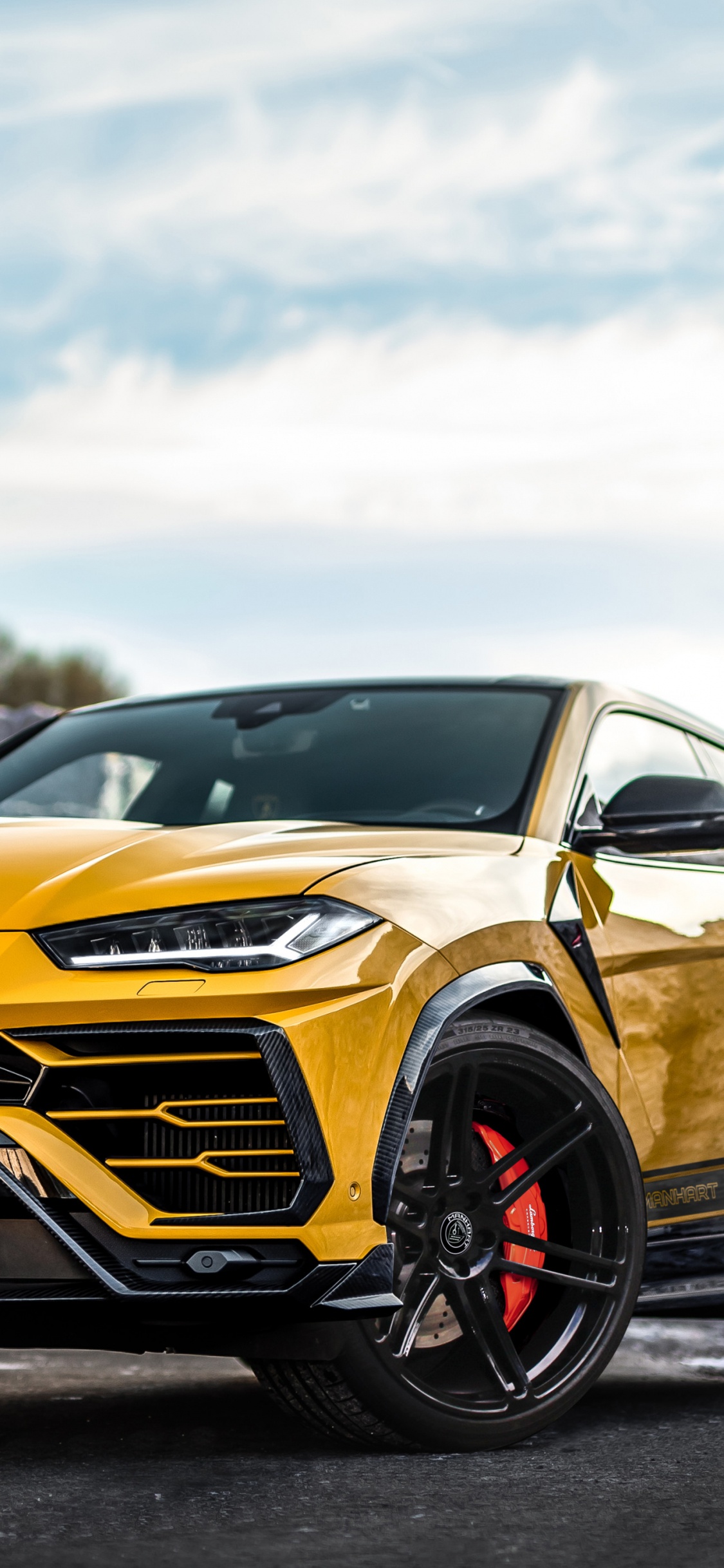 Lamborghini Urus, Lamborghini, Sports Car, Cars, Volkswagen Group. Wallpaper in 1125x2436 Resolution