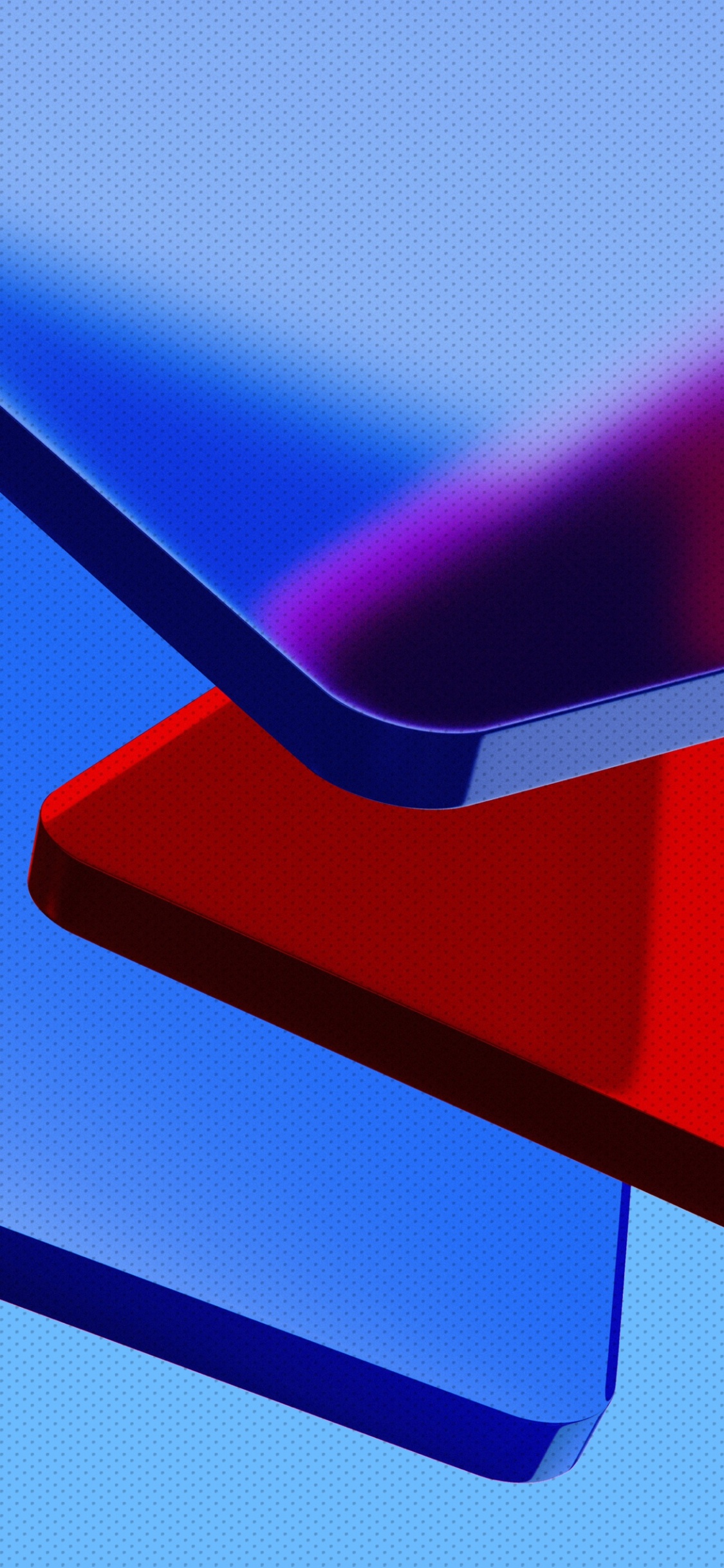 Bleu de Cobalt, Azure, Capuchon, Rectangle, Violette. Wallpaper in 1125x2436 Resolution