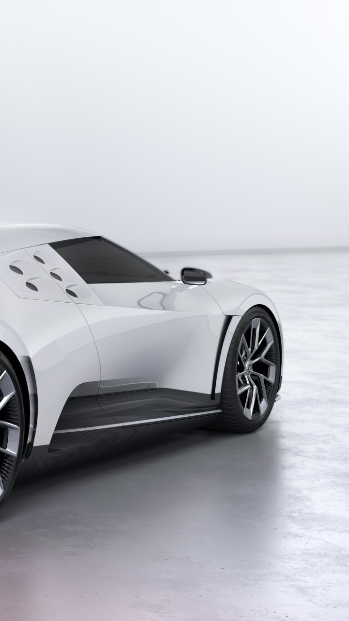 Bugatti Centodieci, Bugatti, Pneu, Roue, Capuchon. Wallpaper in 720x1280 Resolution