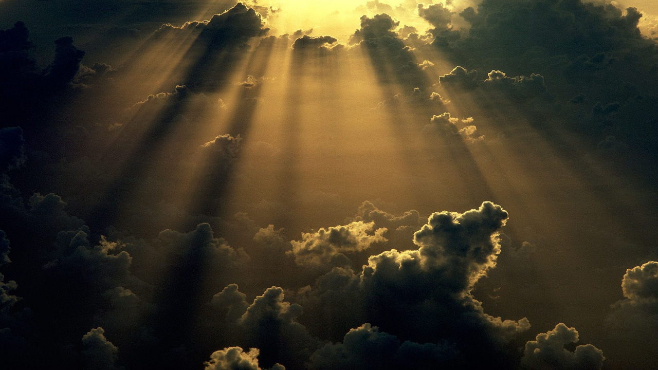 Sun Covered by Clouds During Daytime. Wallpaper in 1280x720 Resolution