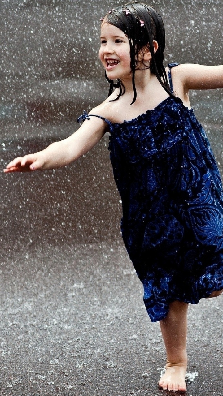 Regen, Wasser, Schönheit, Glück, Schnee. Wallpaper in 720x1280 Resolution