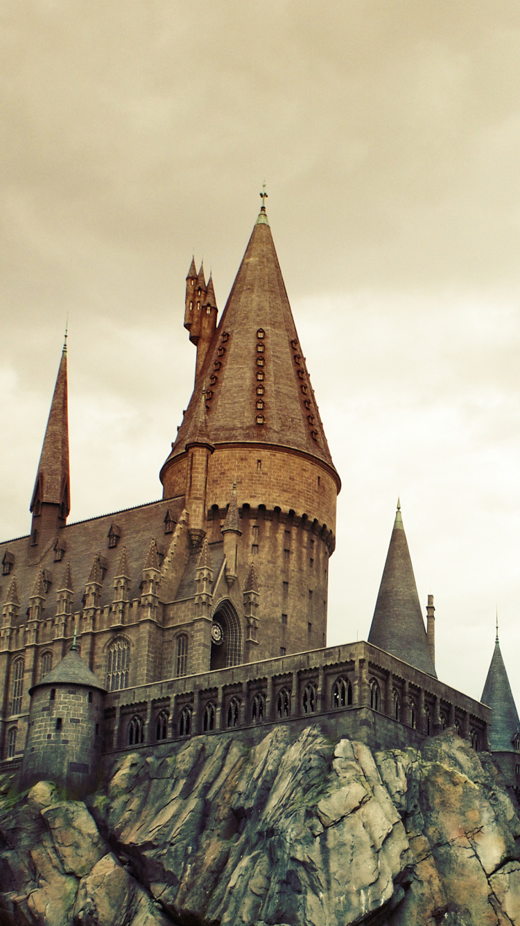 魔法世界的哈利*波特, 旅游景点, 里程碑, 中世纪建筑风格, 尖顶 壁纸 750x1334 允许