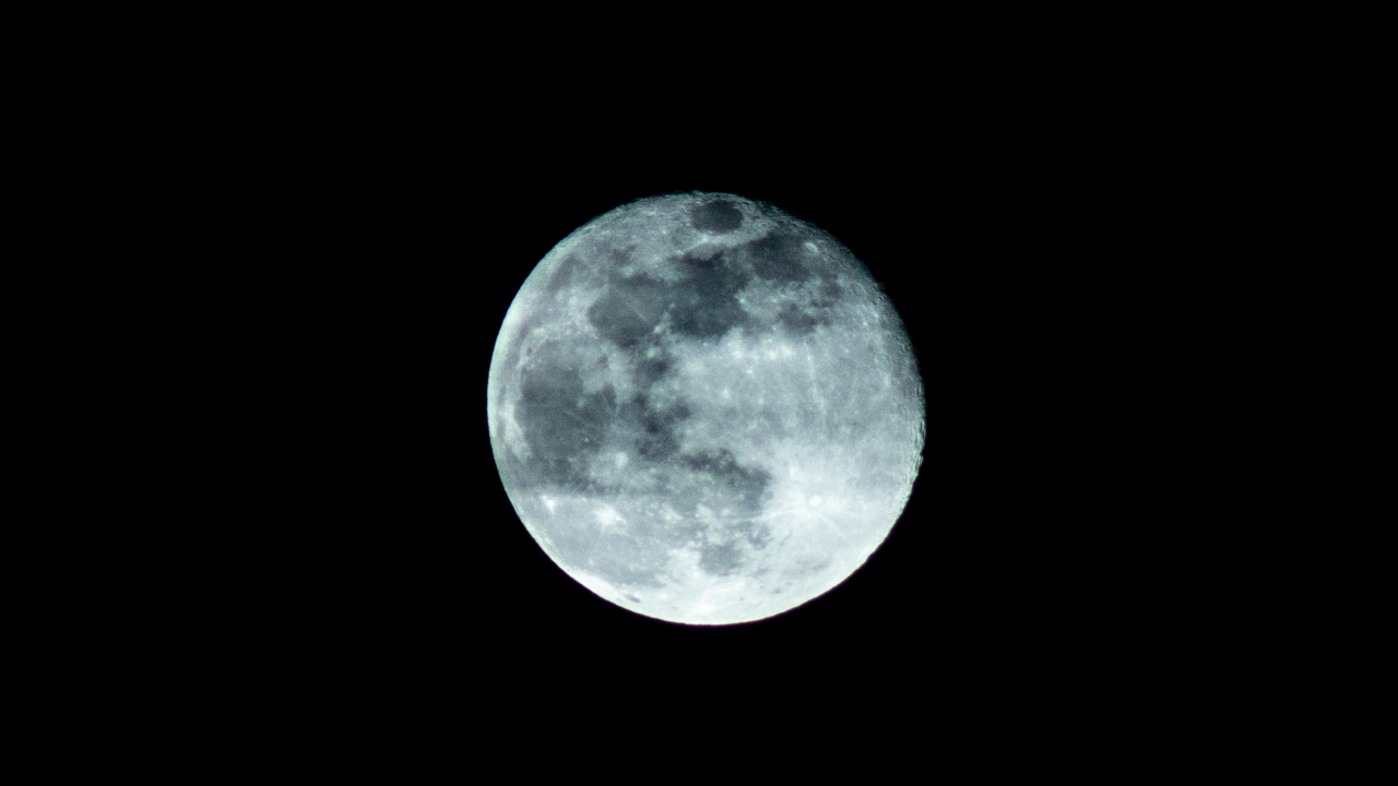 满月, 月亮, 月光, 蓝色的月亮, 天文学对象 壁纸 1280x720 允许