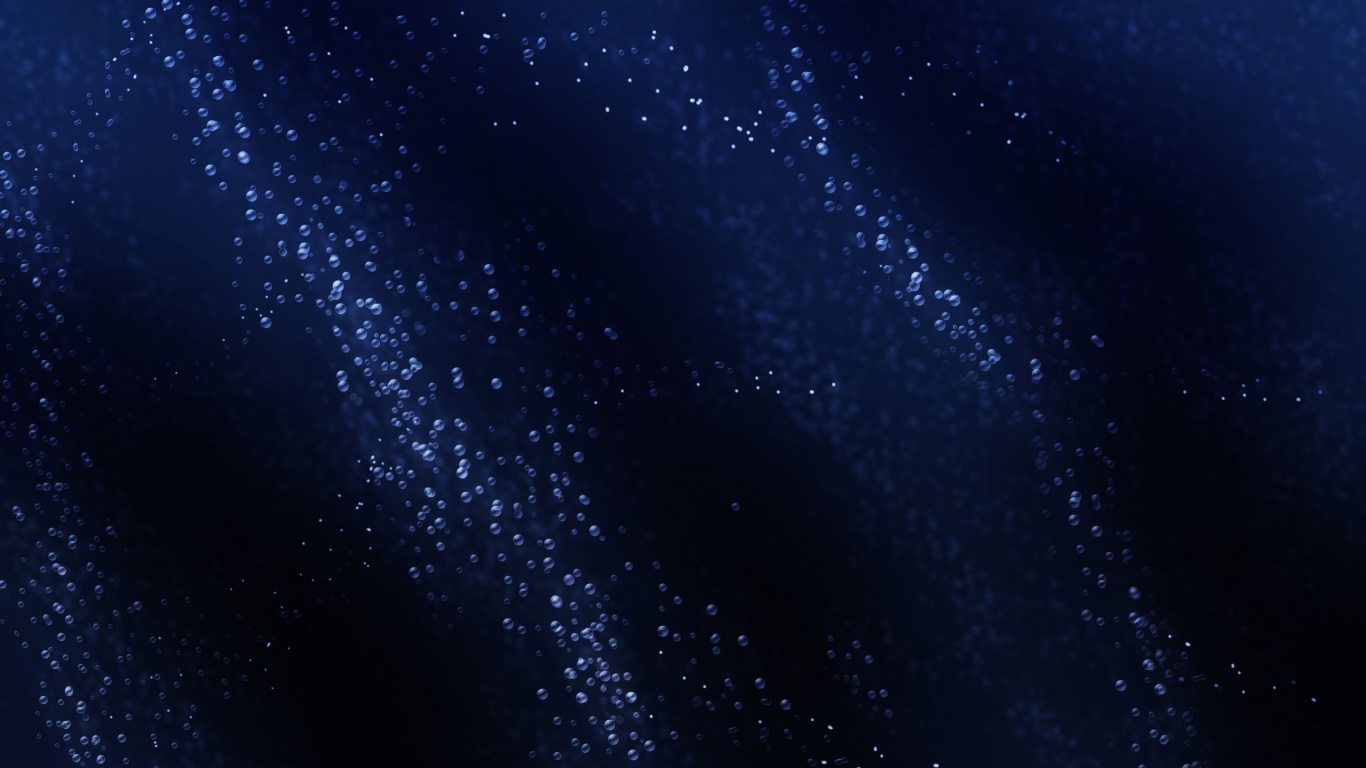 Nuit Étoilée Bleue et Blanche. Wallpaper in 1366x768 Resolution