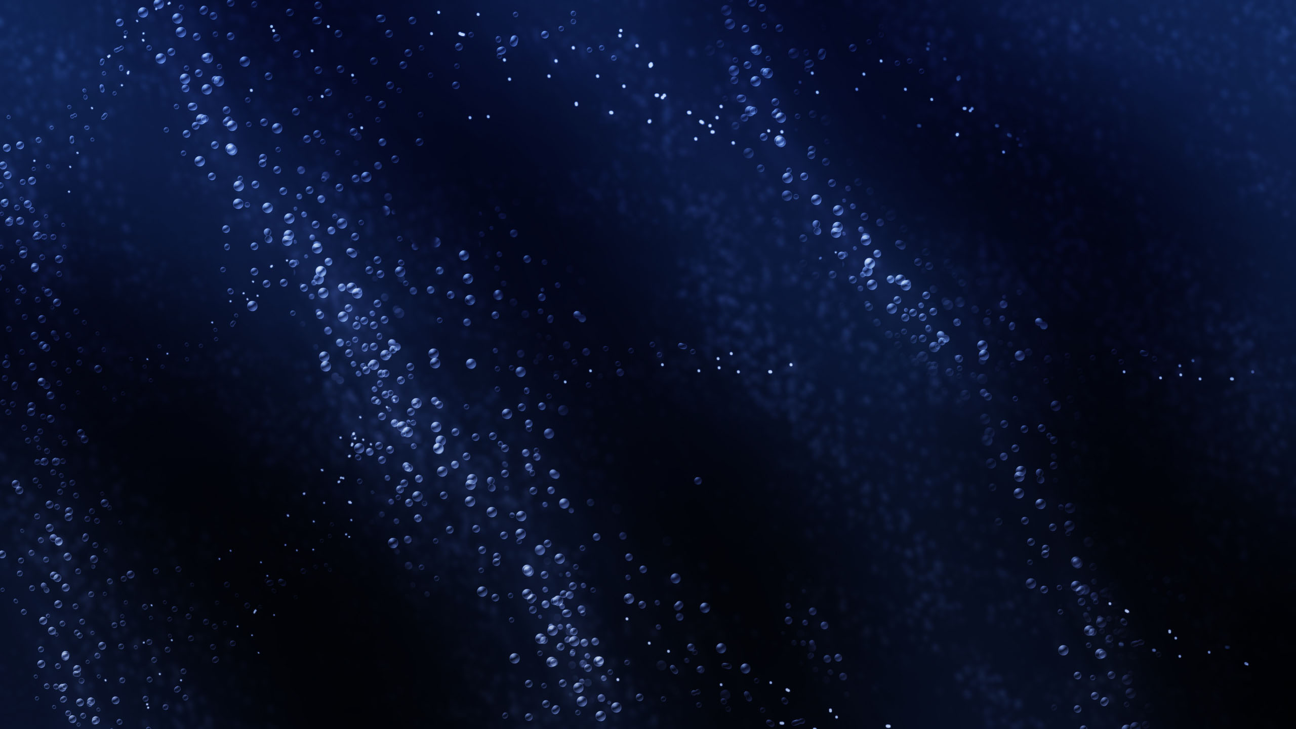 Nuit Étoilée Bleue et Blanche. Wallpaper in 2560x1440 Resolution