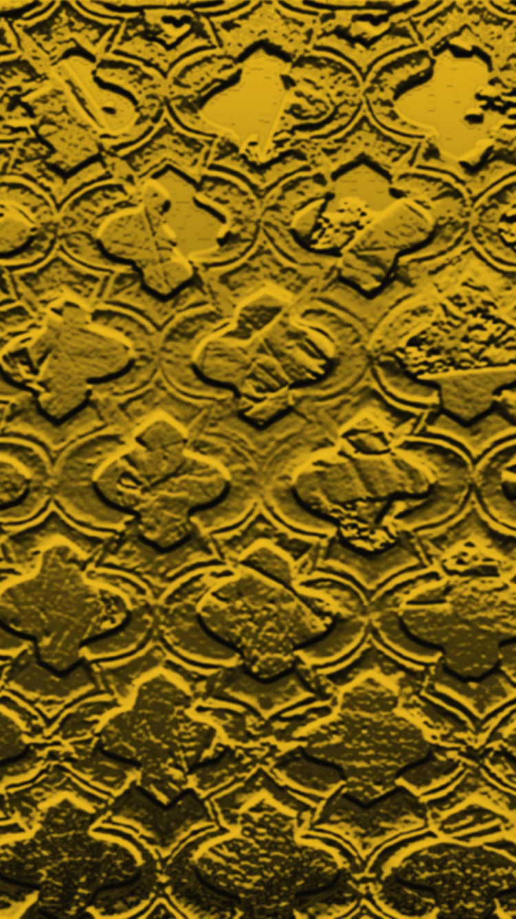 Textil Floral Marrón y Negro. Wallpaper in 750x1334 Resolution