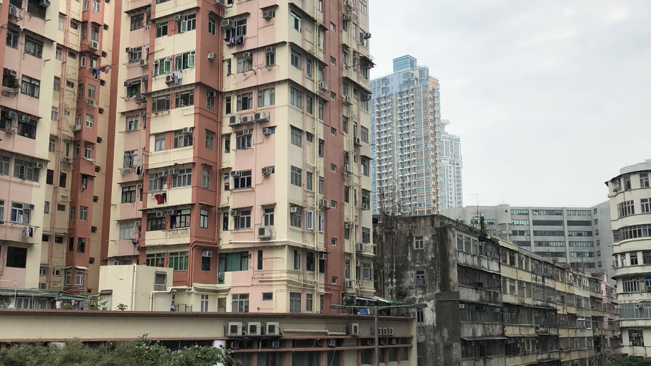 Hong Kong, Condominio, Torre de Bloques, Barrio, Apartamento. Wallpaper in 1280x720 Resolution