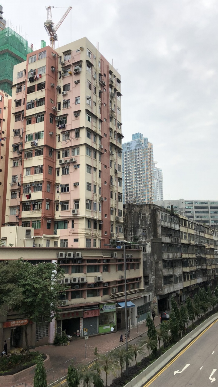 香港, 公寓, 塔块, 街区, 城市 壁纸 720x1280 允许