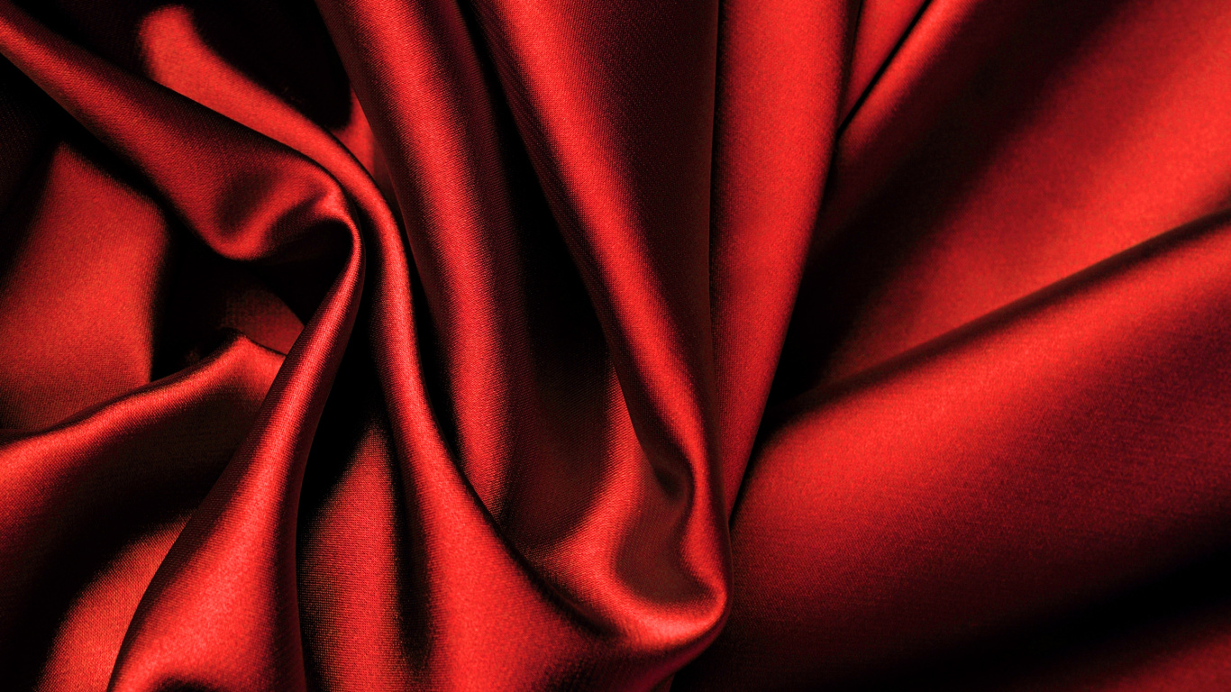 Rotes Textil in Nahaufnahmen. Wallpaper in 1366x768 Resolution