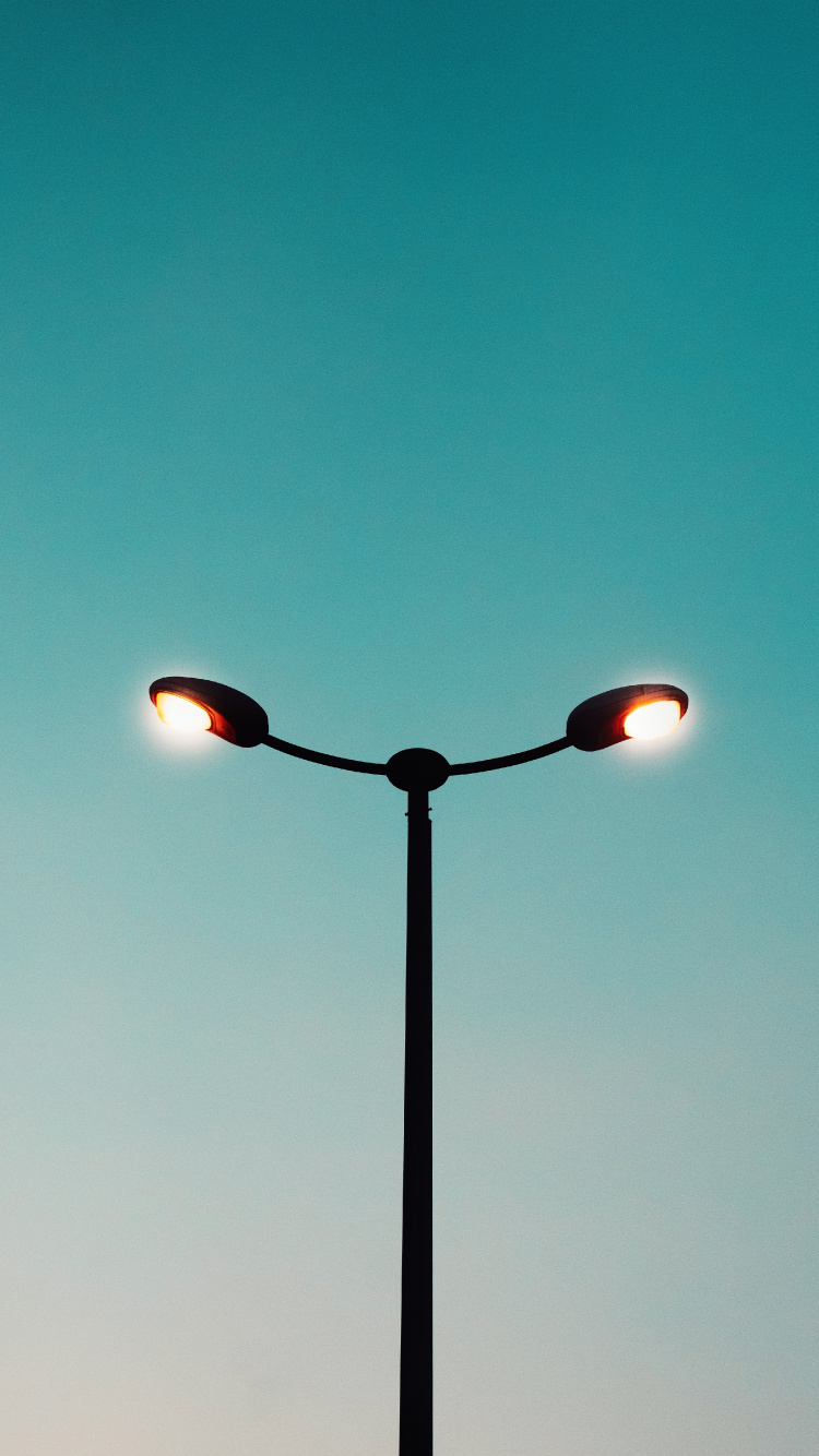 路灯, 光, 灯光, 灯, 公用事业 壁纸 750x1334 允许
