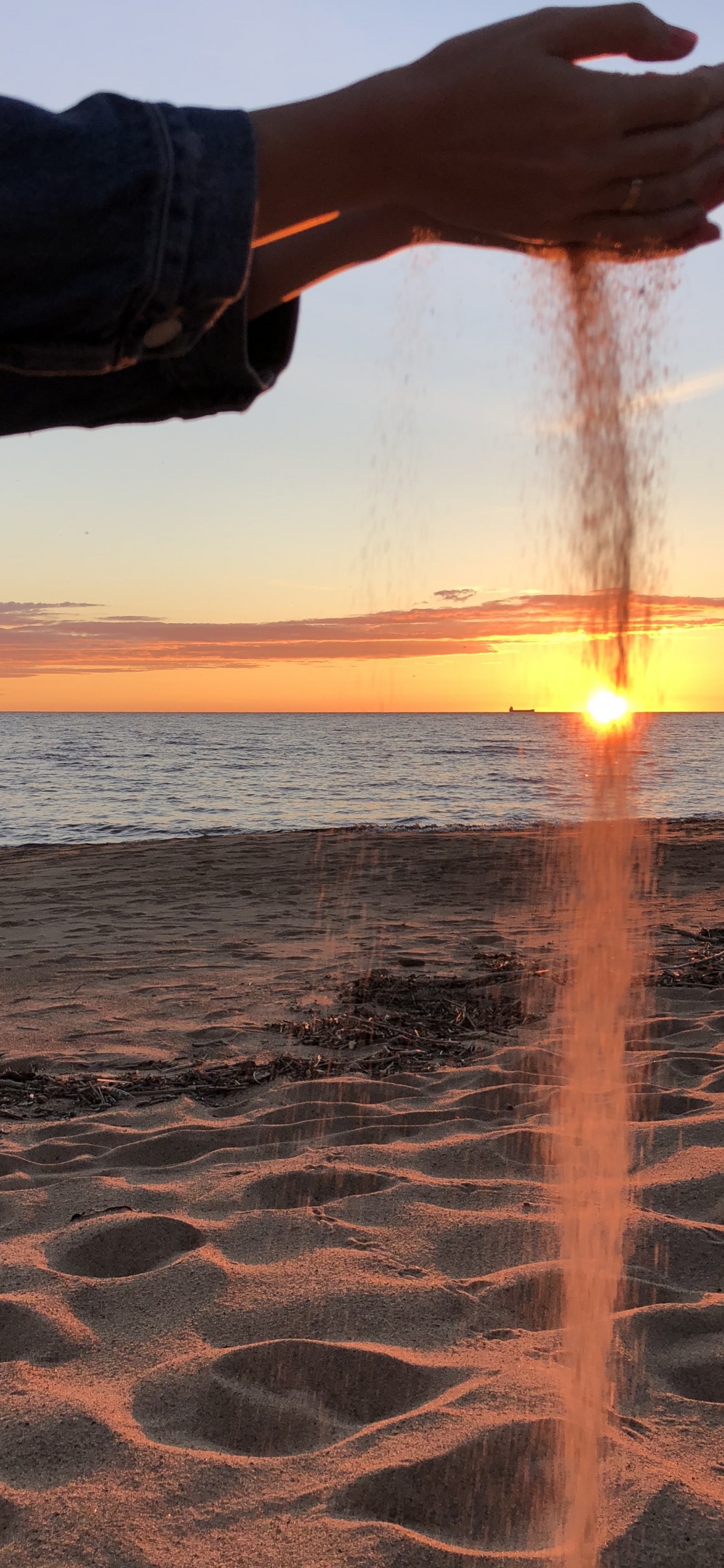 Mer, Eau, Lever, Corps de L'eau, Fluide. Wallpaper in 1242x2688 Resolution