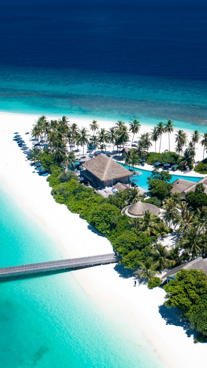 Plage, Resort, Île, Mer, Propriété. Wallpaper in 720x1280 Resolution