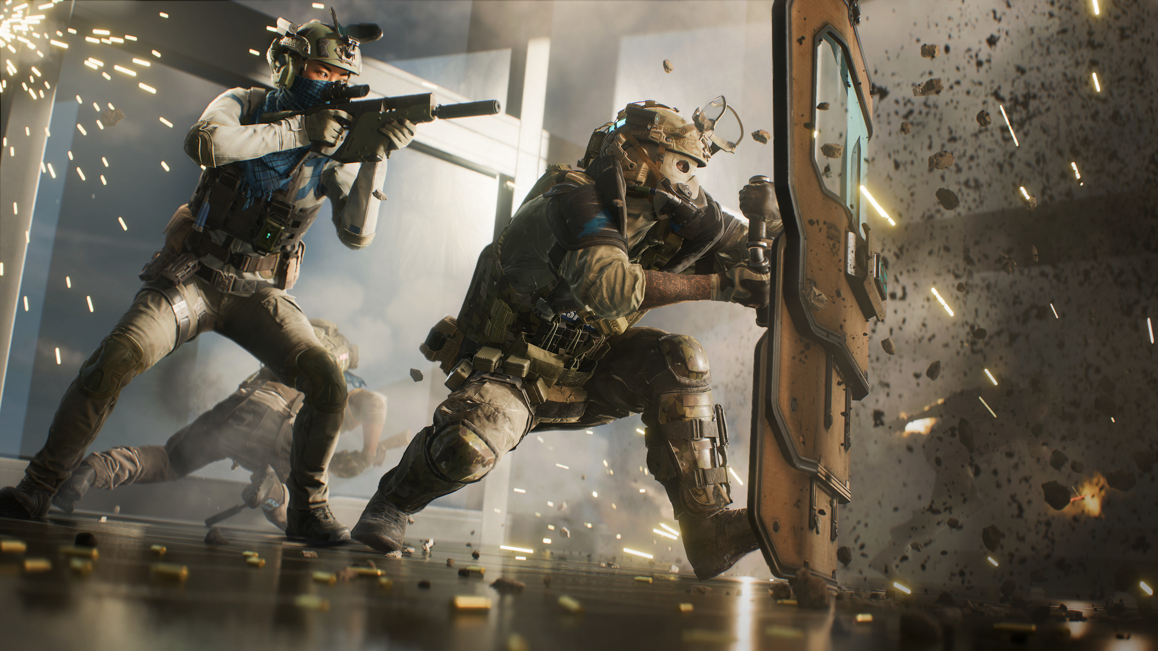 Battlefield 2042, Electronic Arts, Dice, Shooter Game, Multiplayer Video Game. Wallpaper in 3840x2160 Resolution