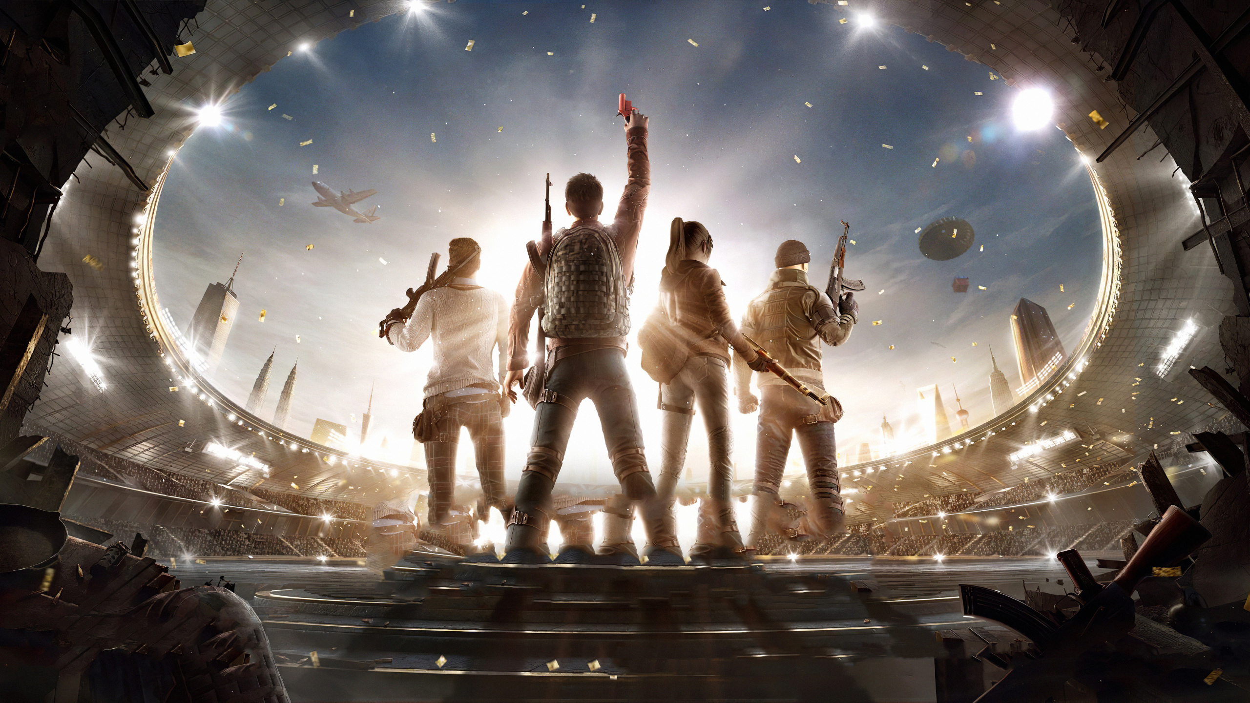 Spiel Für Den Frieden, Esports, Unterhaltung, Geste, Soziale Gruppe. Wallpaper in 2560x1440 Resolution