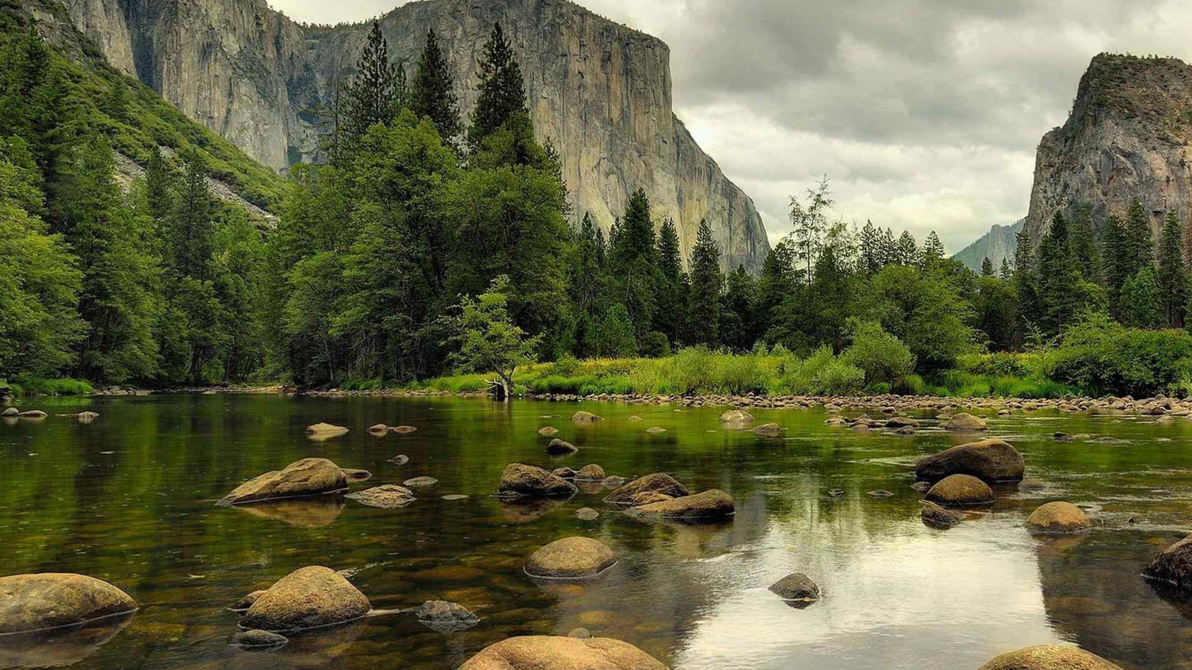 Natural Landscape, Nature, Body of Water, Water, Reflection. Wallpaper in 3840x2160 Resolution