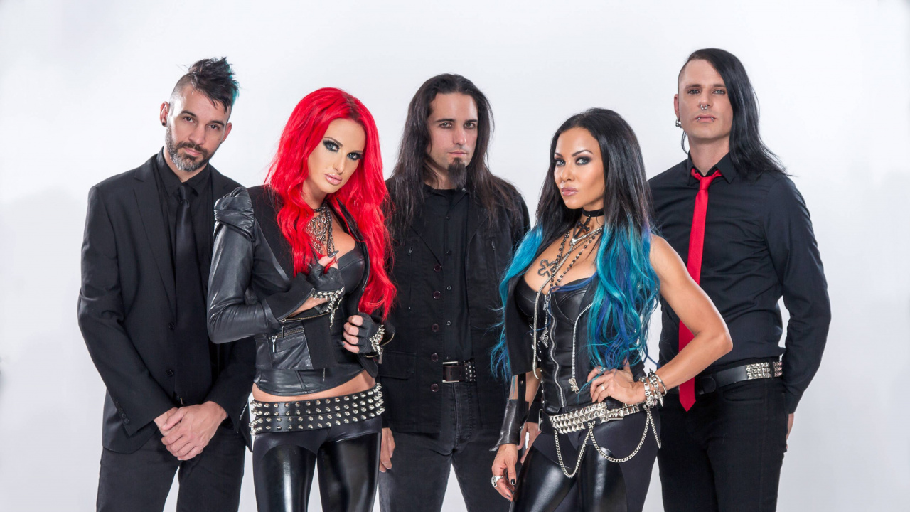 Social Group, Butcher Babies, Heavy Metal, Fashion, Heidi Shepherd. Wallpaper in 1280x720 Resolution
