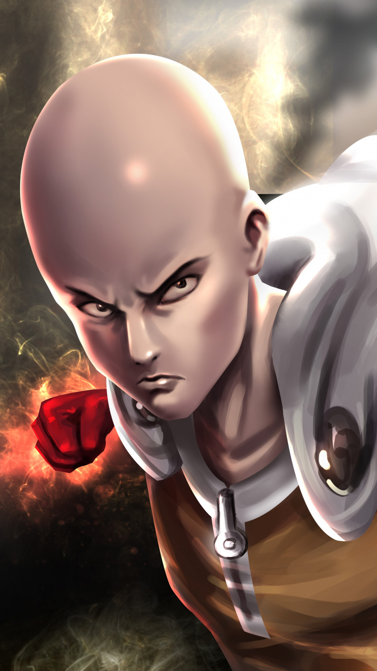 Ita玉, Genos, 一个冲的男人, 艺术, 超级英雄 壁纸 750x1334 允许