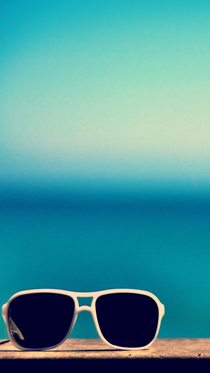 太阳镜, 水上, 夏天, 大海, 天空 壁纸 720x1280 允许