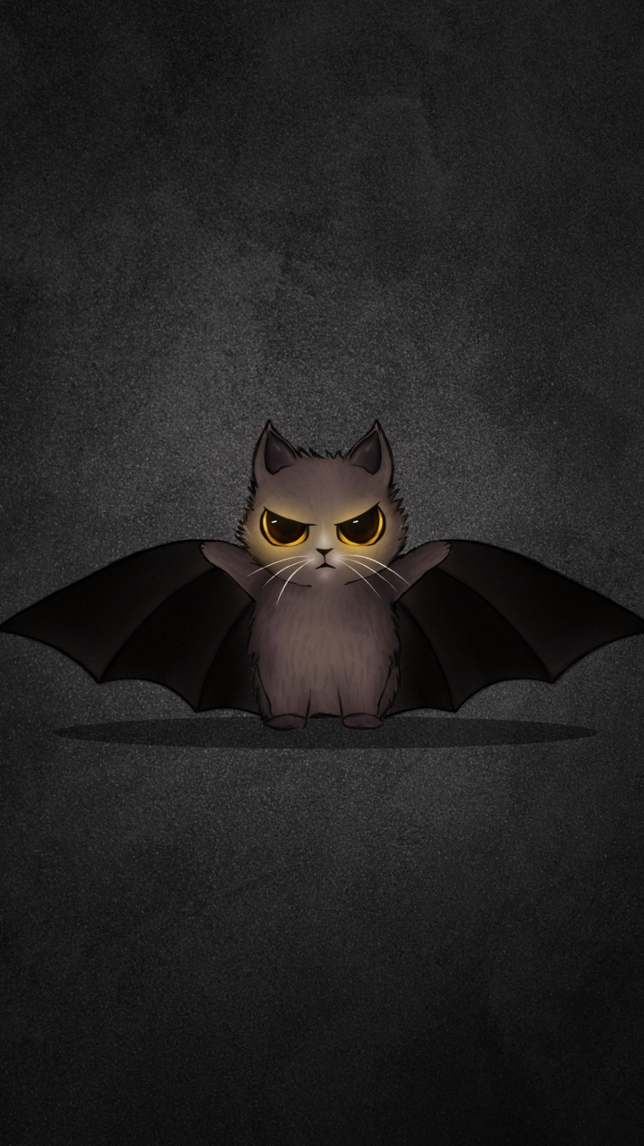 Darkness, Biology, Head, Bat, Eye. Wallpaper in 720x1280 Resolution
