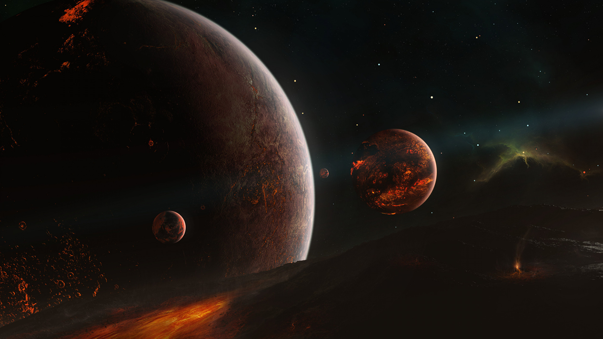 这个星球, 明星, 外层空间, 天文学对象, 宇宙 壁纸 1920x1080 允许