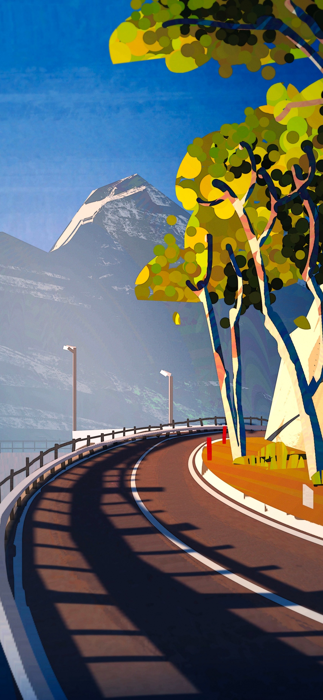 la Journée, Nature, Azure, Paysage Naturel, Lumière de Rue. Wallpaper in 1125x2436 Resolution