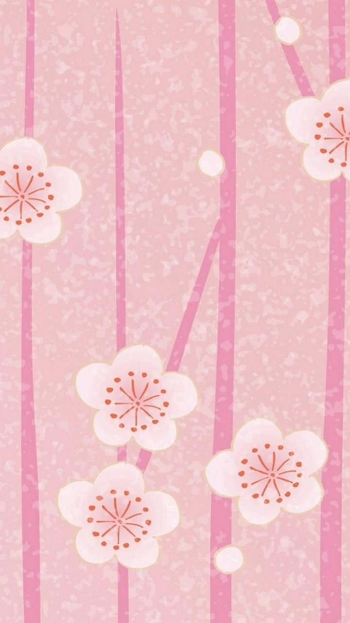 Textile Floral Rose et Blanc. Wallpaper in 720x1280 Resolution