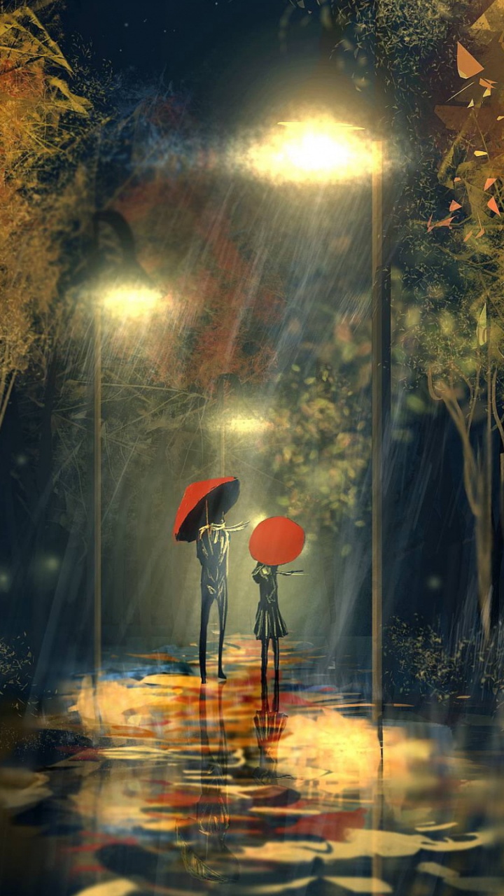 Regen, Wasser, Atmosphäre, Blatt, Naturlandschaft. Wallpaper in 720x1280 Resolution