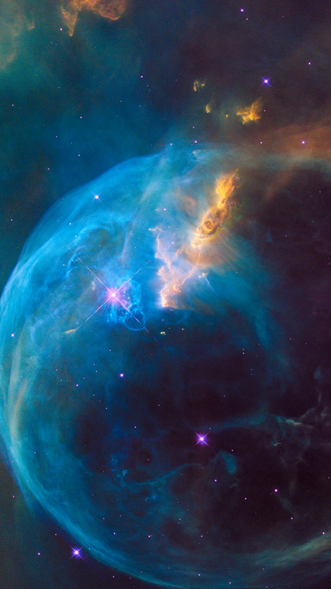 Ios, IOS 7, el Espacio Exterior, Objeto Astronómico, Ambiente. Wallpaper in 1080x1920 Resolution