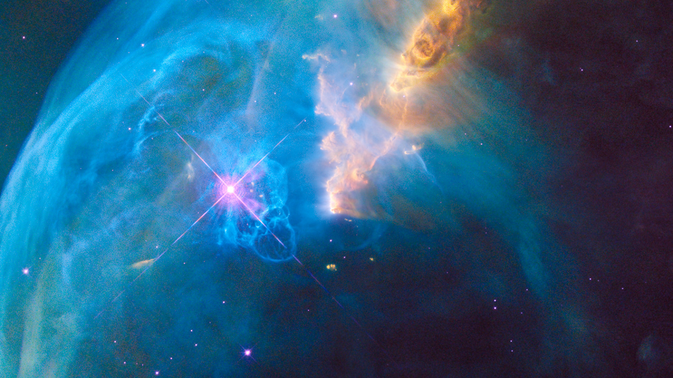 Ios, IOS 7, el Espacio Exterior, Objeto Astronómico, Ambiente. Wallpaper in 1366x768 Resolution