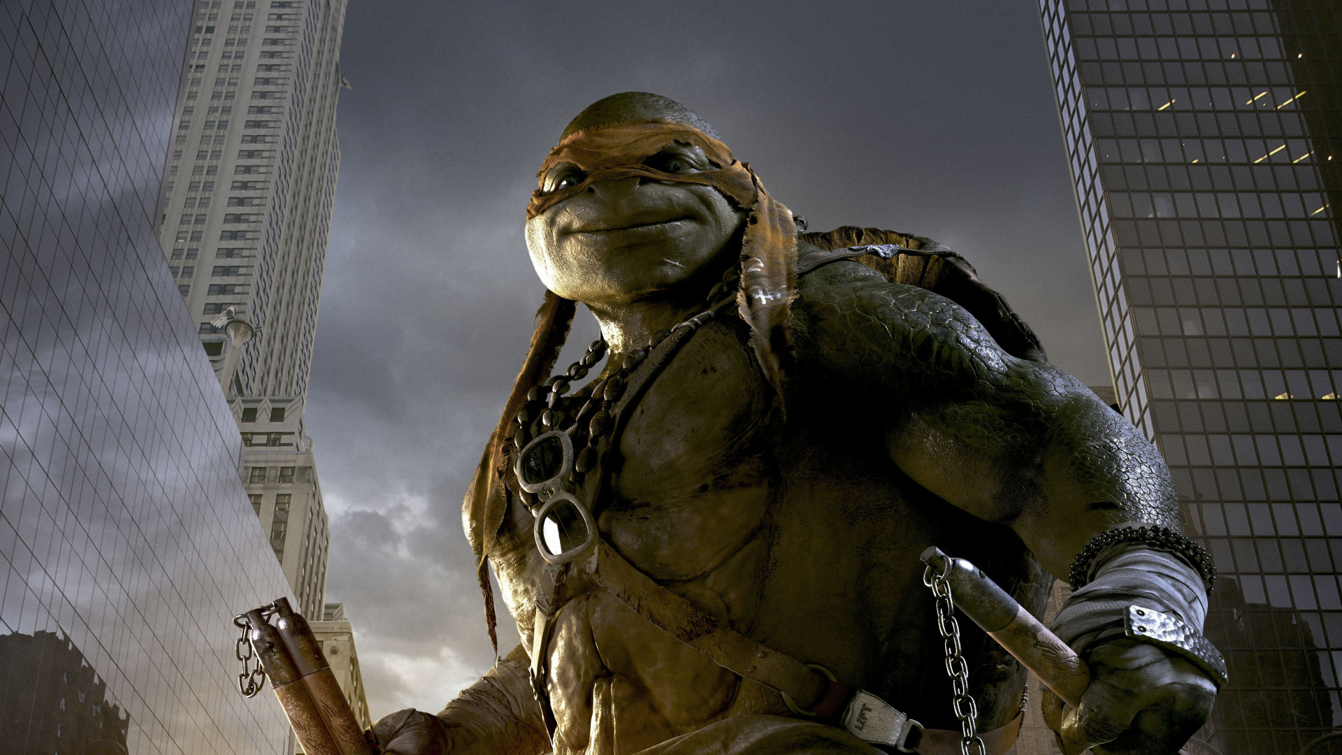 Estatua de Oro Del Hombre Que Sostiene el Rifle. Wallpaper in 1920x1080 Resolution