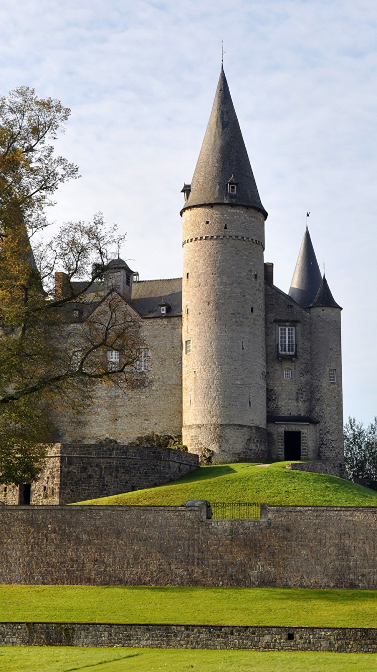 Château, Bâtiment, Clocher, Site Historique, L'architecture Médiévale. Wallpaper in 750x1334 Resolution