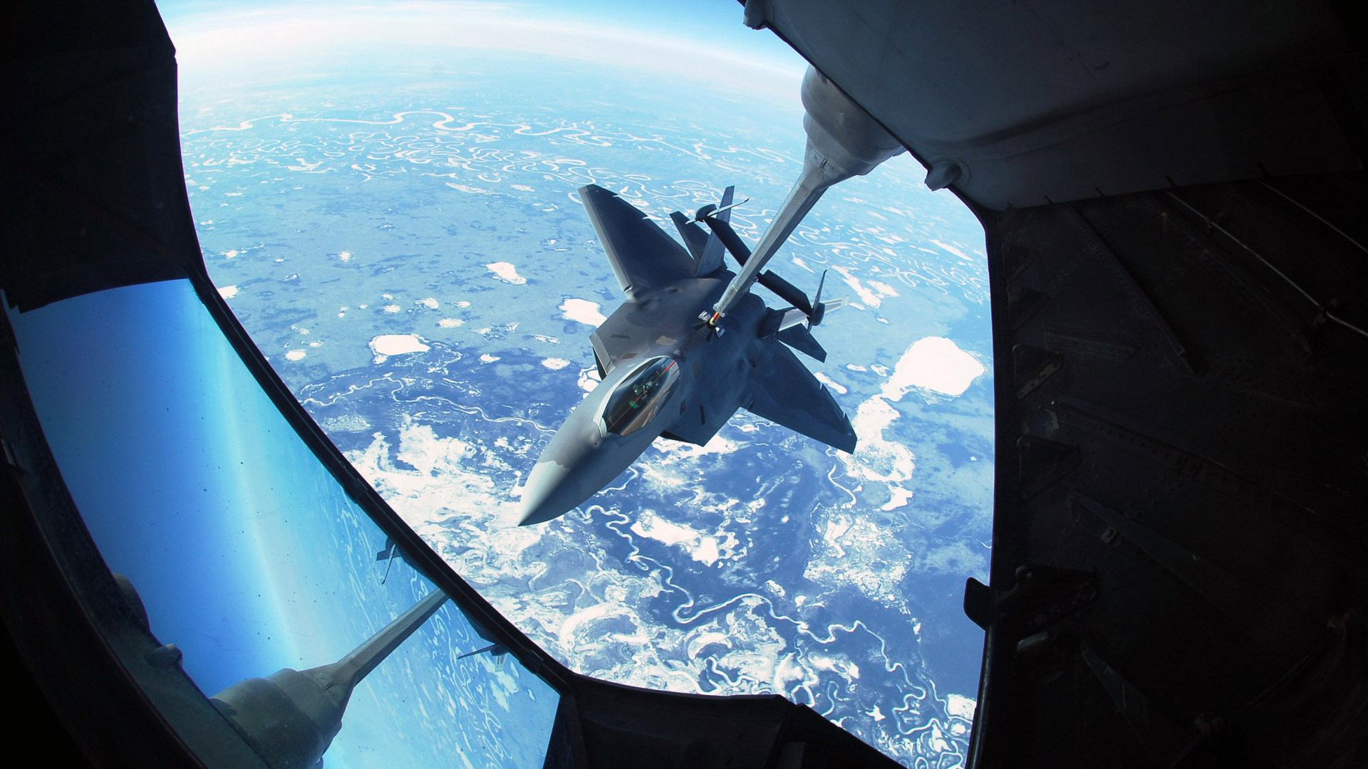 Gray Jet Plane in Mid Air During Daytime. Wallpaper in 1920x1080 Resolution