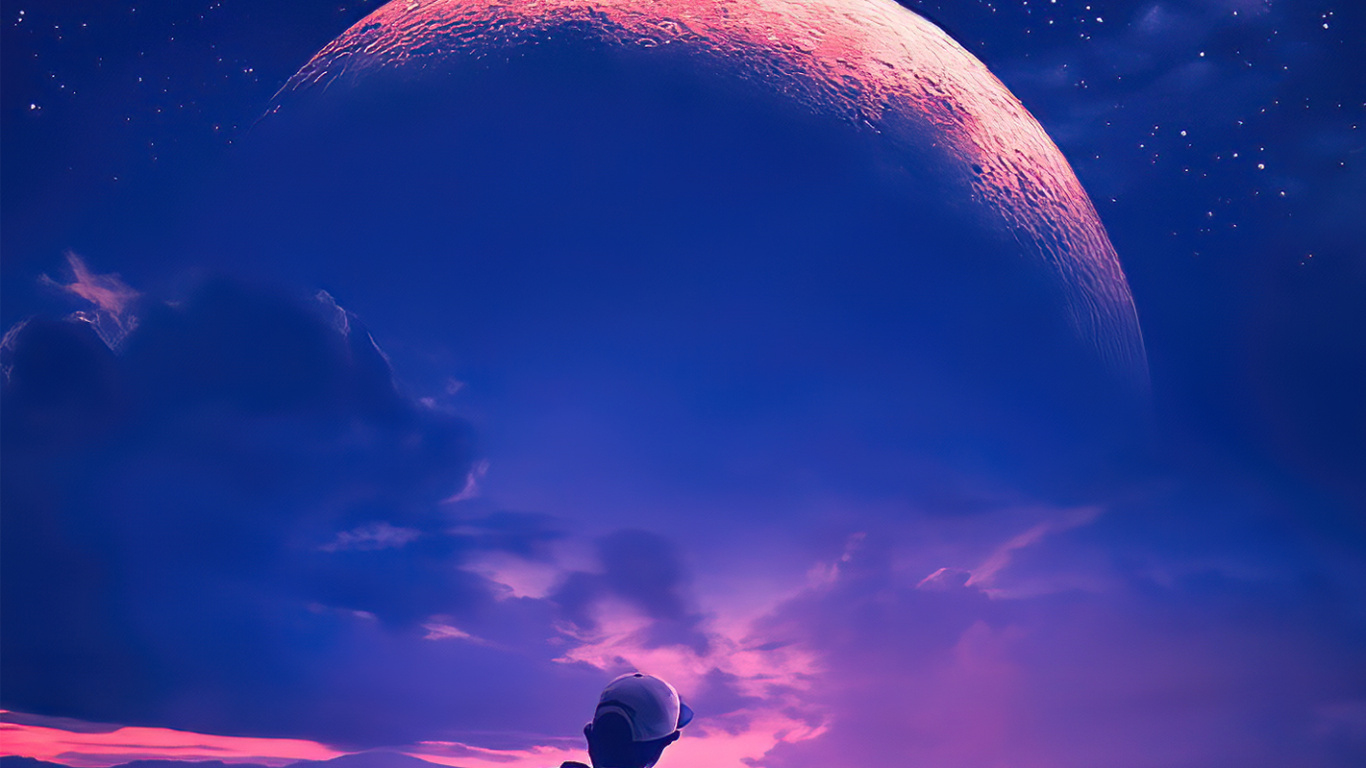 Fantasy, Cloud, Atmosphere, World, Light. Wallpaper in 1366x768 Resolution