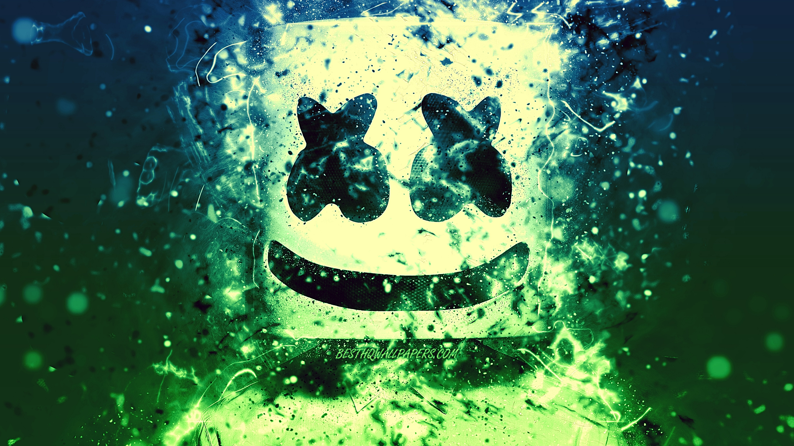 Green, Water, Graphic Design, Drop, Graphics. Wallpaper in 2560x1440 Resolution