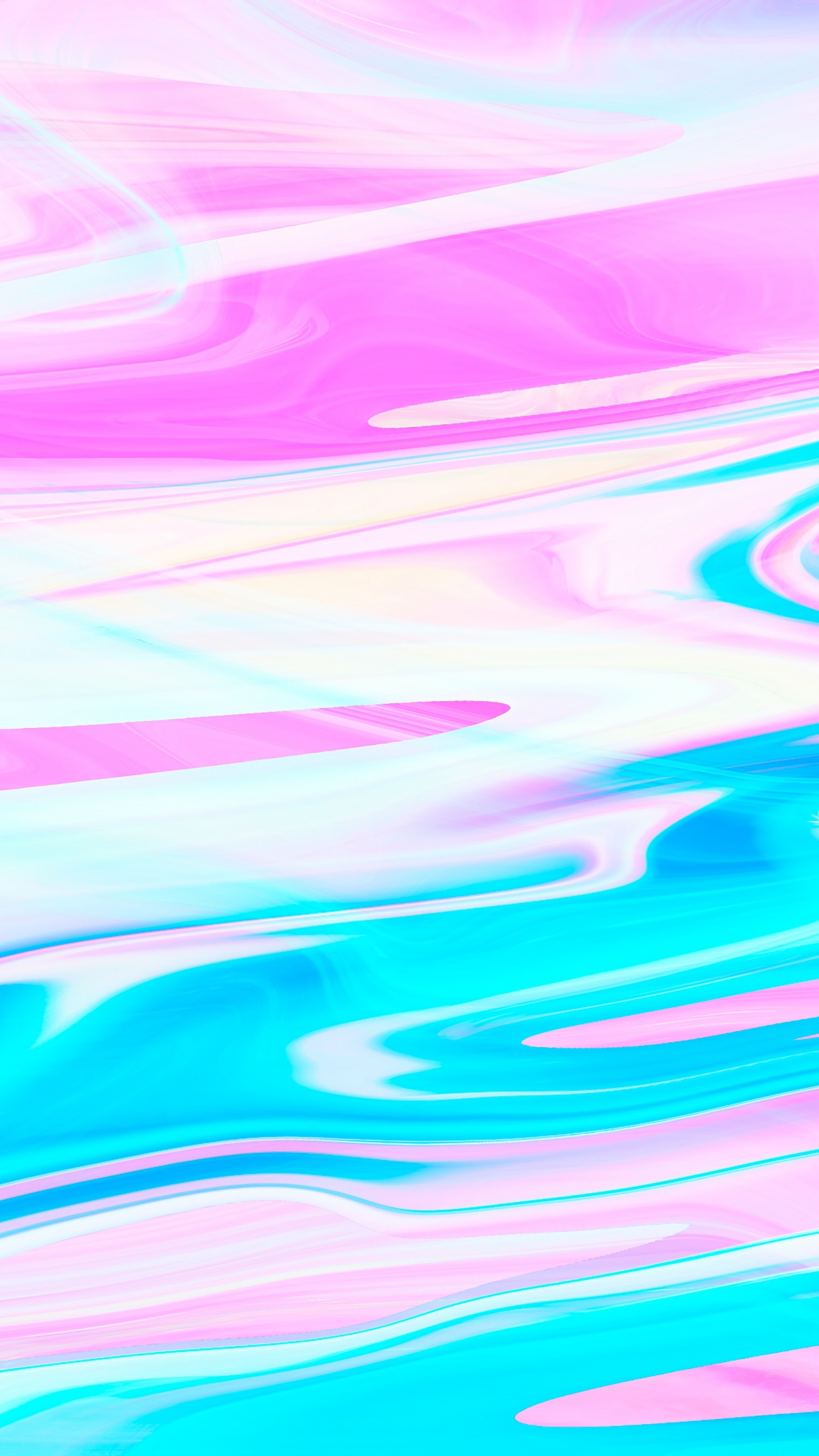 Pink Blue and Green Abstract Painting. Wallpaper in 1440x2560 Resolution