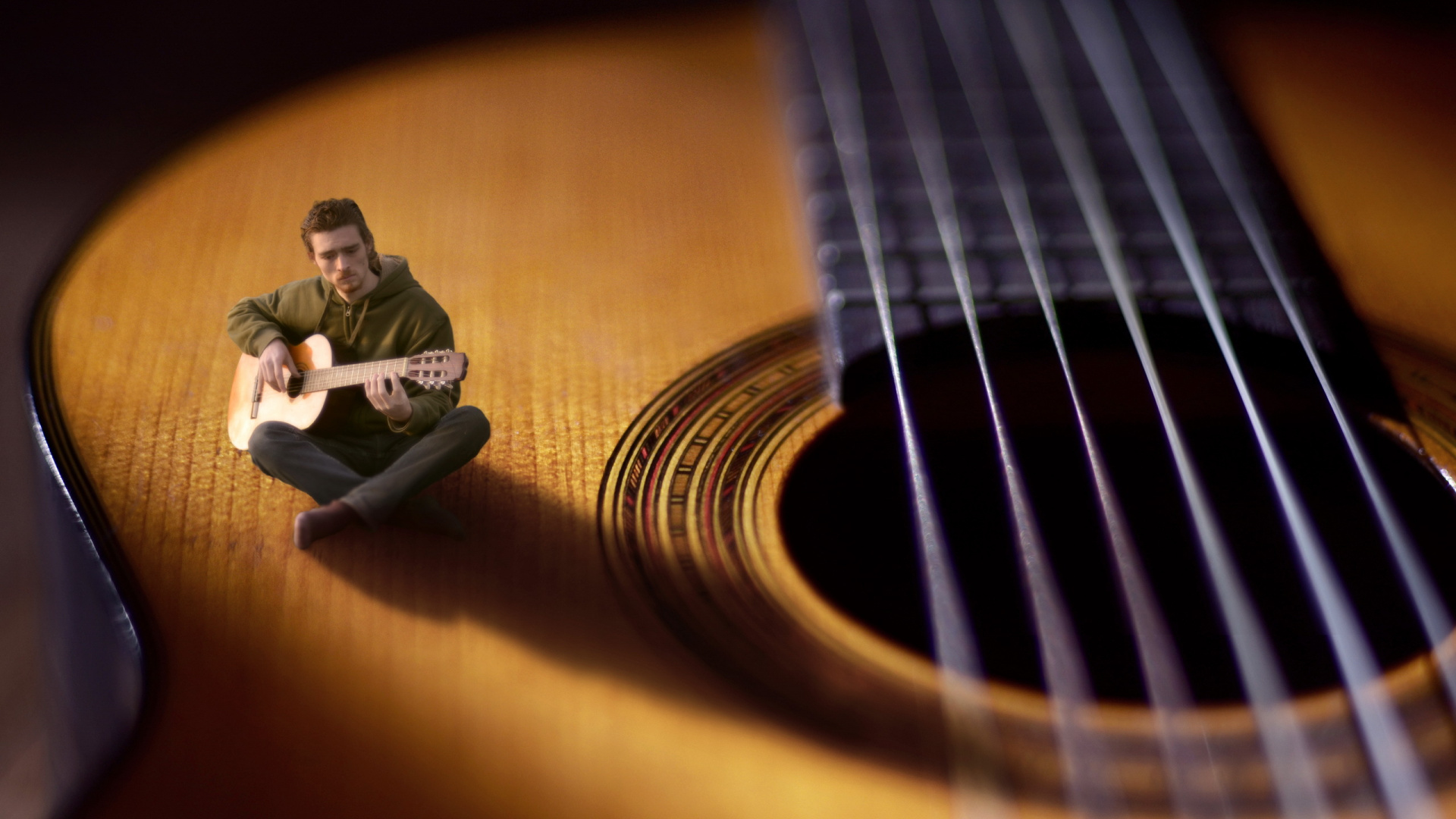 Musiker, Gezupfte Saiteninstrumente, Akustikgitarre, Musik, Bass. Wallpaper in 1920x1080 Resolution
