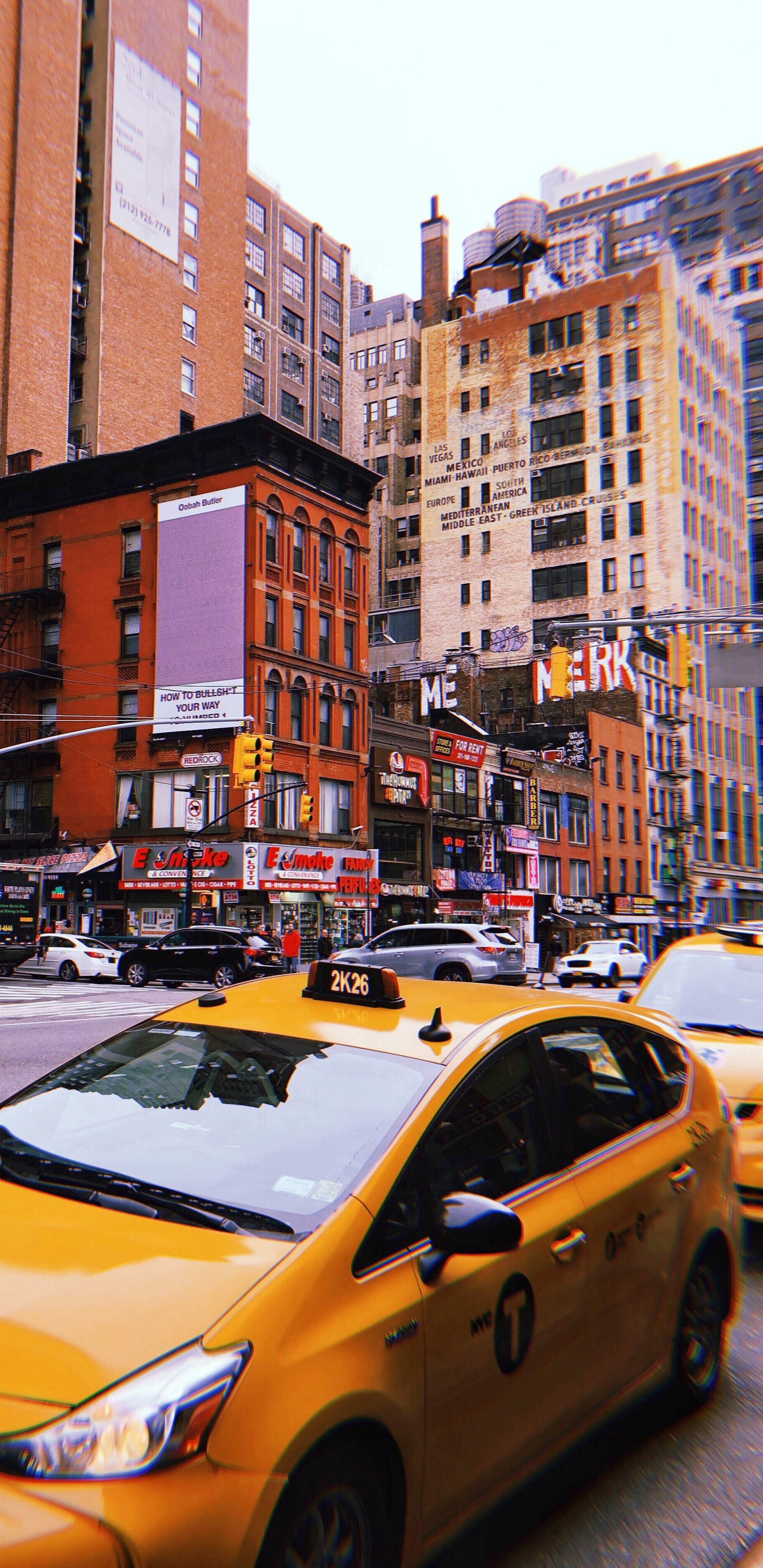 New York City, USA, Manhattan, König, Rad. Wallpaper in 1440x2960 Resolution