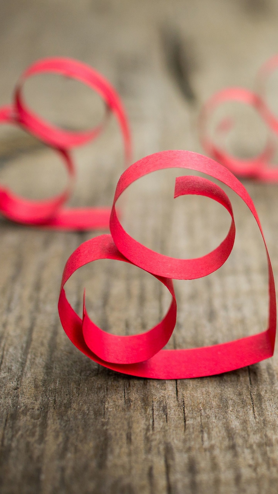 Pink, Holz, Herzen, Liebe, Zahl. Wallpaper in 1080x1920 Resolution