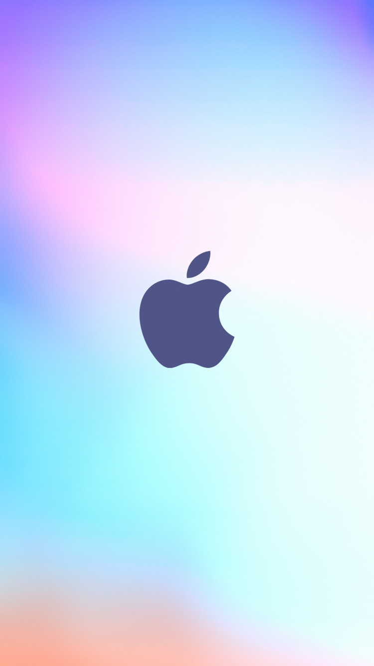 Apple, Logo, Granny Smith, Azure, Geste. Wallpaper in 750x1334 Resolution